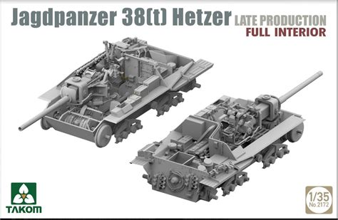 Preorder Takom 2172 Jagdpanzer 38t Hetzer Late Production W Full