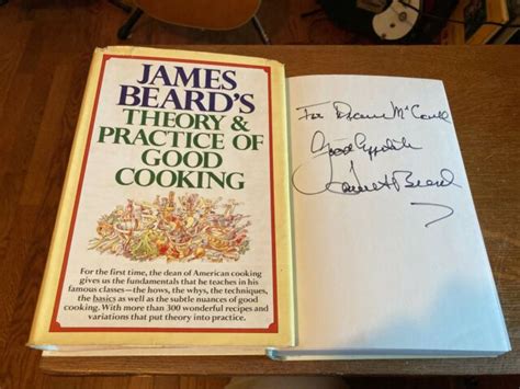 James Beard S Theory And Practice Of Good Cooking By James A Beard Hardcover For Sale