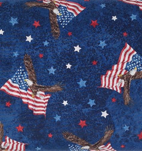 Stars And Strips By Northcott Fabrics 100 Cotton American Etsy