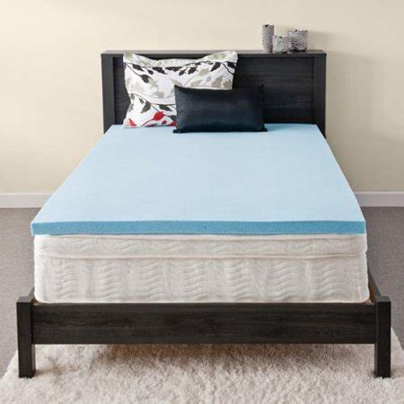 This king mattress topper combines 2 inches of quilted fiber fill with 2 inches of memory foam. Priage MyGel 2-inch Gel Memory Foam Mattress Topper King ...