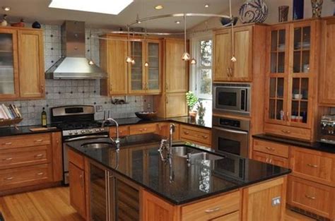 Popular white kitchen cabinets gleam with pizzazz, do you agree? Black Granite Countertops Styles, Tips, VIDEO + INFOGRAPHIC
