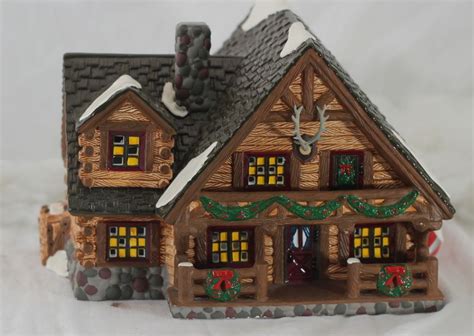 Christmas Dept 56 Snow Village Hunting Lodge 54453 For Sale Online