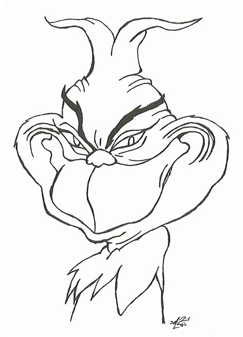 Basic How The Grinch Stole Christmas Coloring Pages The Grinch Is - Coloring Home