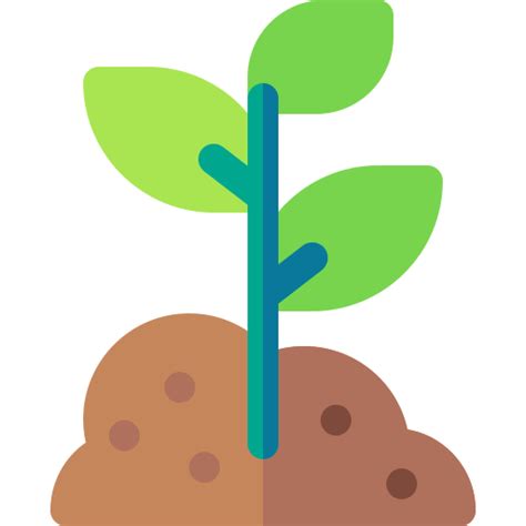 Soil Basic Rounded Flat Icon