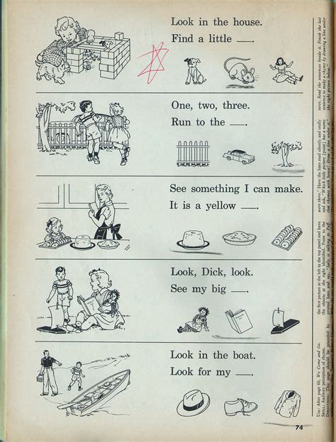 Blue Think And Do Book One Of The Dick And Jane Workbooks Flickr