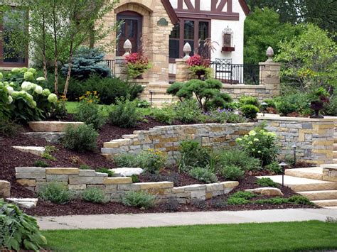 23 Marvelous Terrace Landscape Stone Home Decoration And Inspiration