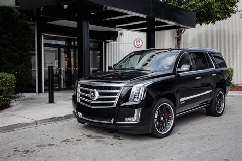 2015 Cars Hre Tuning Wheels Cadillac Escalade Black Wallpaper