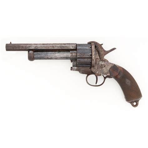 Belgian Made Lemat Pinfire Revolver Firearms Armes à Feu