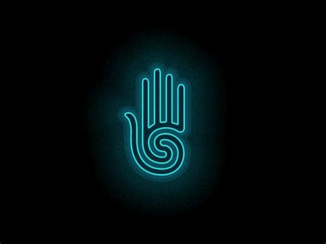 Neon Hand By Sam Demastrie On Dribbble