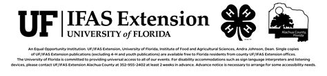 Resources Alachua County University Of Florida Institute Of Food