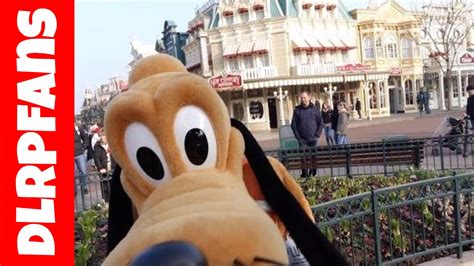 Meet And Greet With Pluto Goofy And Donald At Disneyland Paris Youtube