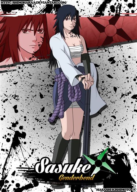 Sasuke Uchiha Genderbend By Shinoharaa On Deviantart Sasuke Uchiha