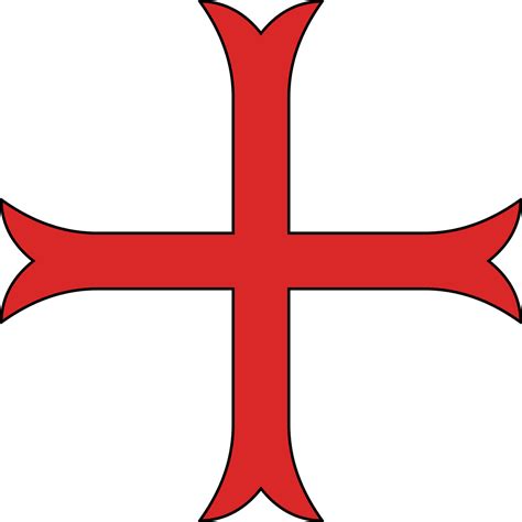 Knights Templar Cross Die Sonnentempler Clipart Full Size Clipart