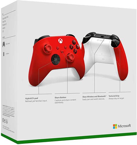 Xbox Series X S Controller Pulse Red