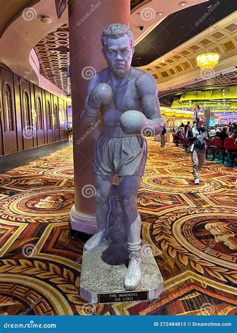 Muhammad Ali Statue Inside Caesar S Palace Vegas Editorial Stock