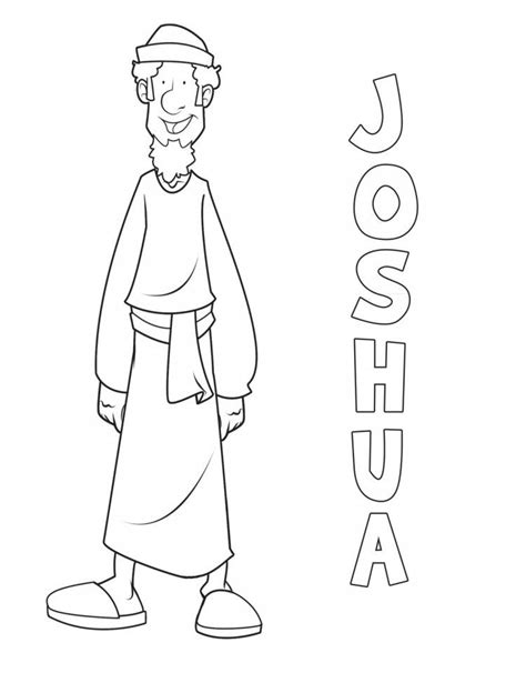 Download 344+ Christianity Bible Joshua Coloring Pages PNG PDF File