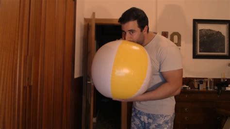 Inflating Beach Ball Spanishstud Clips Sale