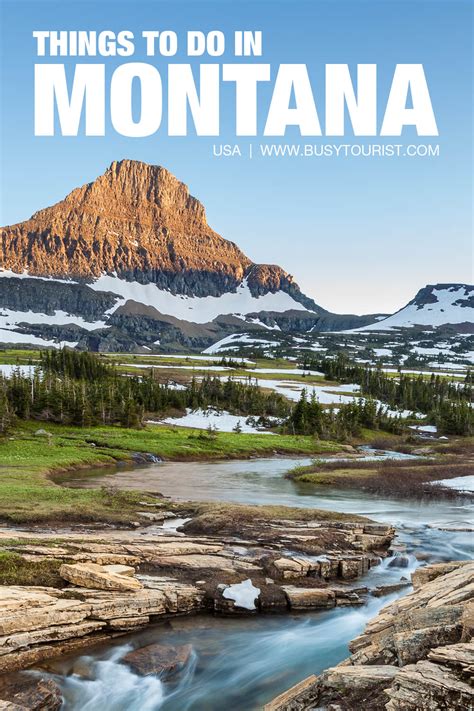 10 Thing To See In Montana Map Map