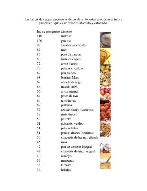 Alimentos De Bajo índice Glucémico