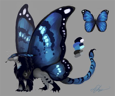 Butterfly Dragon By Night Owl 23 On Deviantart