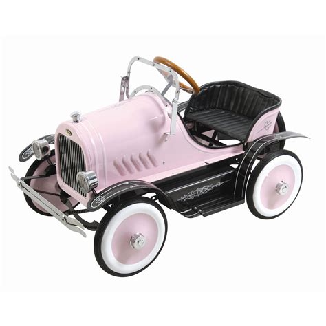 Dexton Deluxe Roadster Pedal Car In Pink Pink Pedal Car Vintage