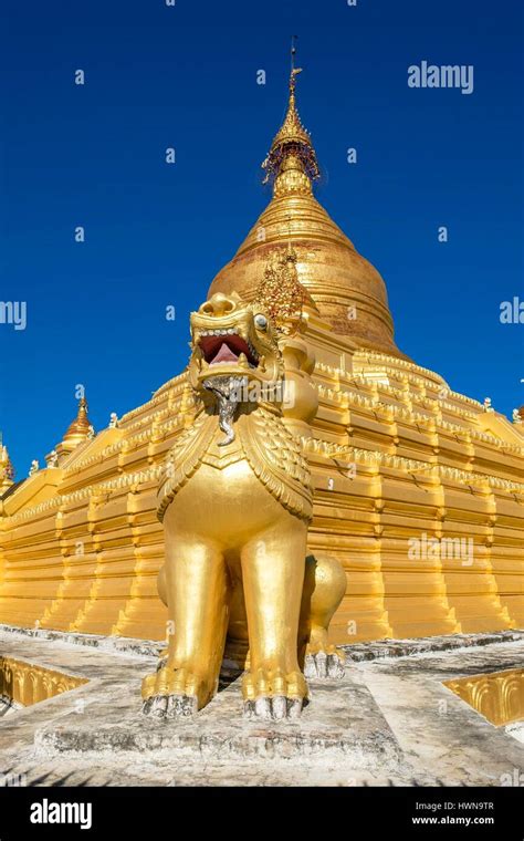 Myanmar Burma Mandalay Region Mandalay Kuthodaw Pagoda Built In