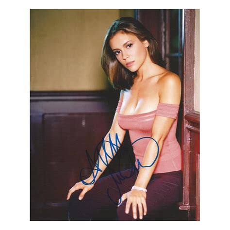 Alyssa MILANO Autograph