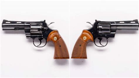 From The Gdc Warehouse Classic Colt Python Revolvers