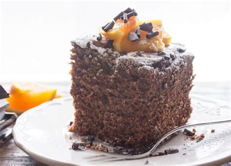 Dark Chocolate Orange Cake Recipe An Italian In My Kitchen