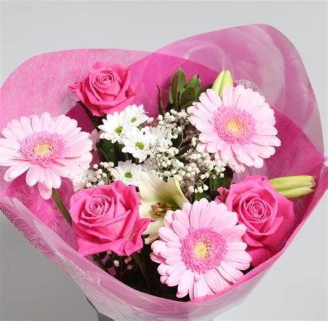 Classic Pink Bouquet Flowers Delivery 4 U Southall Middlesex