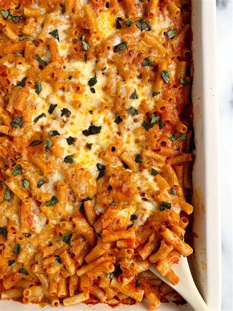 The Easiest No Boil Baked Pasta Recipe Gluten Free Rachlmansfield