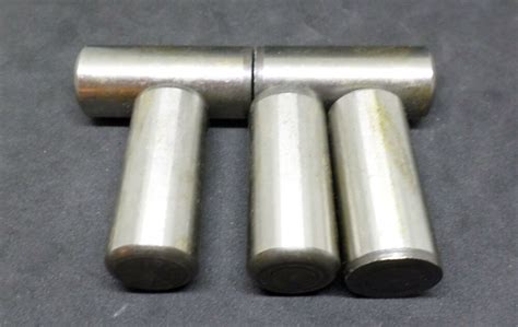 Dowel Pin 12 X 1 Hardened And Ground Steel Dowel Pin 5 Pieces