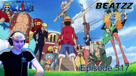 One Piece Episode 517 Blind Reaction Time Skip Time Youtube