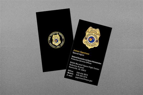 If you are interested in this design option then you will need to upload your city's seal or emblem to our online business card design platform and then you can drag and drop this graphic into one of our free business card templates. Federal Law Enforcement Business Cards | Kraken Design