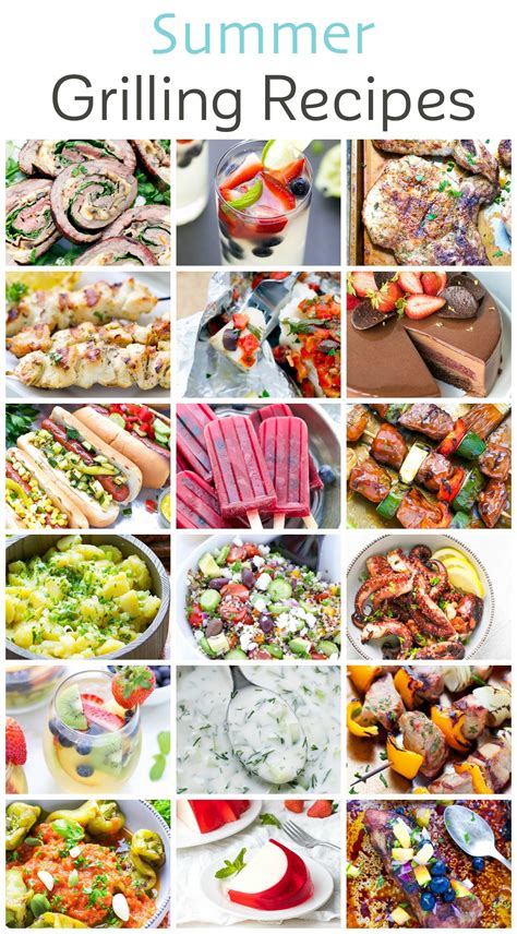 summer dinner recipes grill healthy grilling recipes summer cooking smoked food recipes bbq