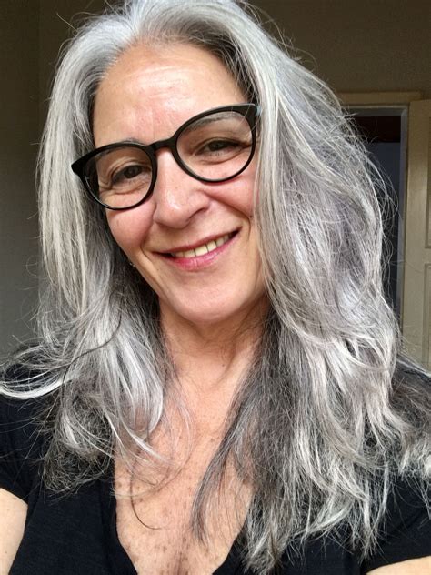 going gray gracefully long gray hair silver foxes grey hair color cute cuts silver age