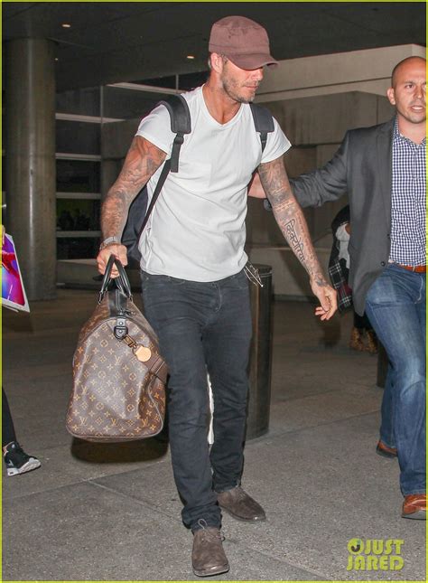 David Beckham Shows Off His Completely Tattooed Arms Photo 3550785