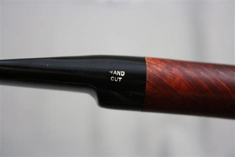 Davidoff Large Hand Cut Briar Billiard 251 Pipe Made In Italy
