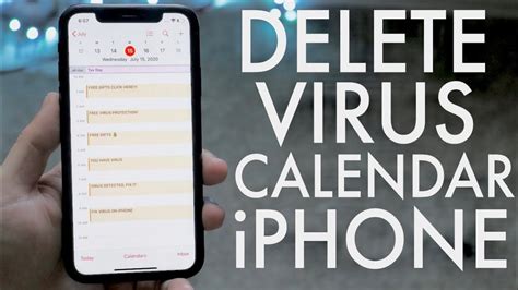 Want to delete calendar on your iphone, but found no delete option? How To Remove Virus Calendar Events On iPhone! (2020 ...
