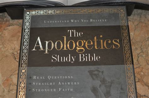 A First Look At The Hcsb Apologetics Study Bible