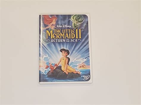 Disney The Little Mermaid Ii 2 Return To The Sea Original Dvd Release Movie 2000 717951007445 Ebay