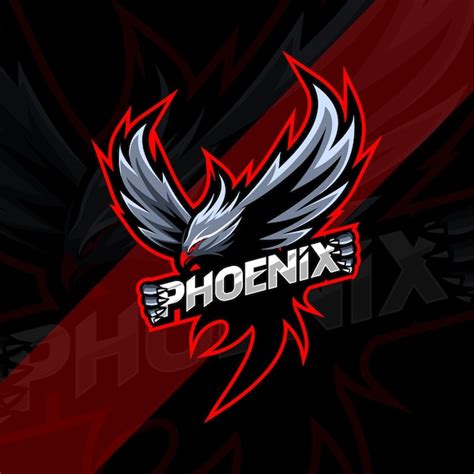 Premium Vector Phoenix Mascot Logo Esport Design