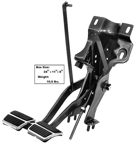 Clutch Brake Pedal Assembly W Pads Hanger Camaro Firebird Speed