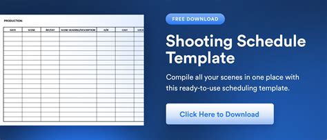 How To Create A Shooting Schedule Template Included Wrapbook