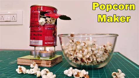 Here are some of the ingredients you need to prepare this snack. How to Make a Recycled Can Popcorn Machine - YouTube