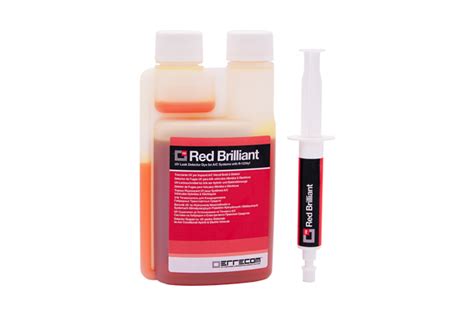 Red Brilliant Fluorescent Uv Leak Detector Dye Poe Based For Electric