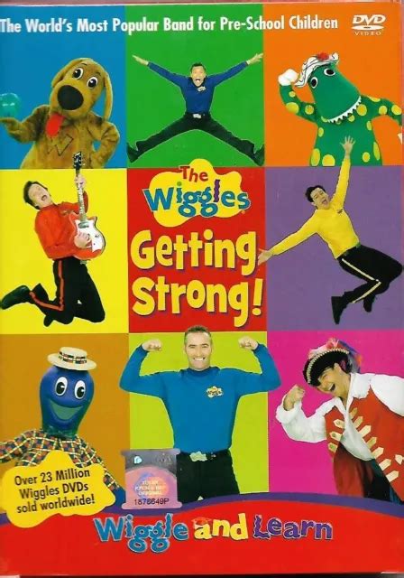 The Wiggles Wiggle And Learn Getting Strong Dvd Region All Malaysia