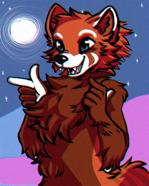 Meet Robbie The Red Panda I Commissioned