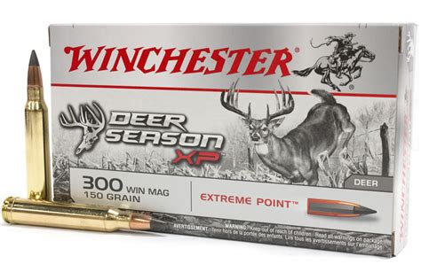 Winchester 300 Win Mag 150 Gr Power Point Deer Season Xp 20box Vance