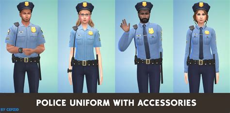 Police Uniform With Accessories Requested By Cepzid